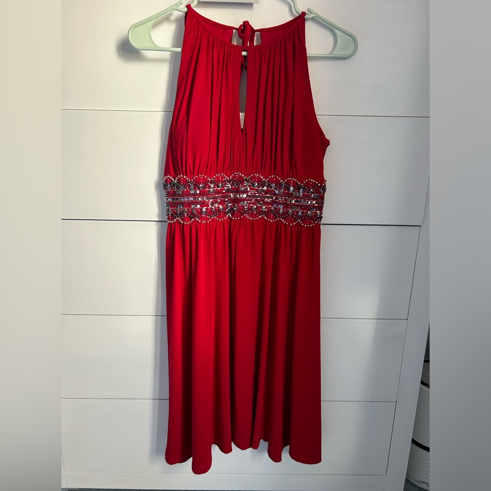 Red Holiday Cocktail Dress